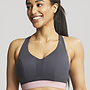 Niet-Voorgevormde Sport Bh met beugel Ultra Perform Charcoal 5022