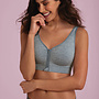 Lynn Bralette met rits Grey Melange 5738X