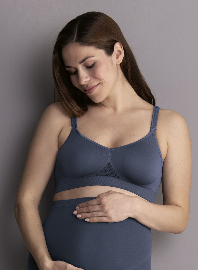 Maternity Borstvoedingsbh Seamless Sky Grey 5096