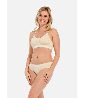 MAGIC Bodyfashion Slip Trendy Hipster Bamboe Cream (2-pack) 40THB/250