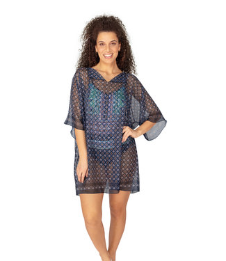 Amoena Strandjurk Boho Vibes Kaftan Night Blue 71556