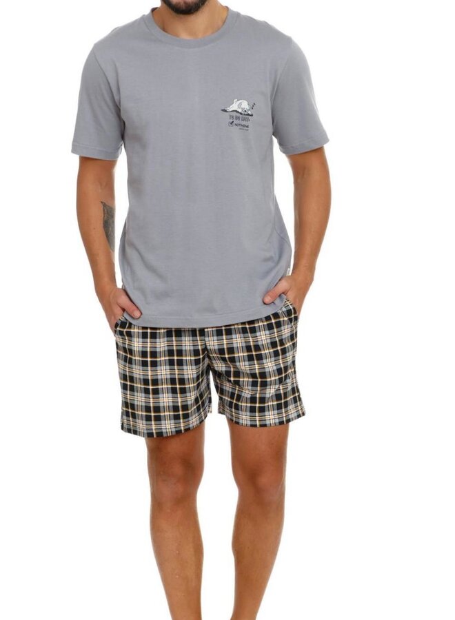 Pyjama voor heren To Do List Grijs PMB.5153