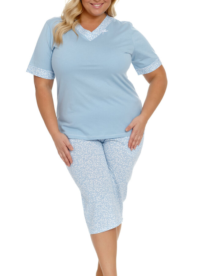 Pyjama Plus Size Sky Blue PB.9981
