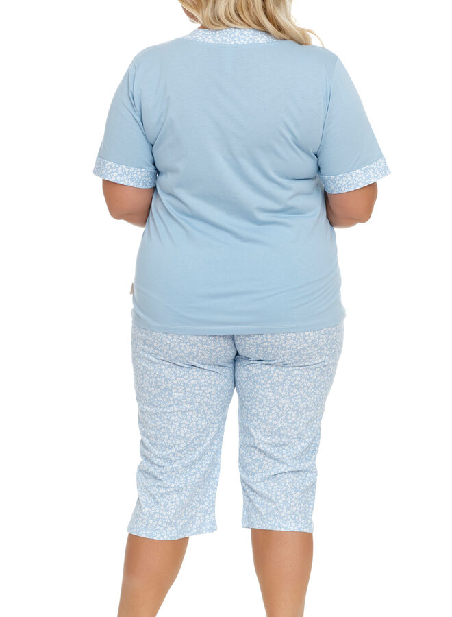 Pyjama Plus Size Sky Blue PB.9981