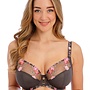 Adrienne Side Support Bh Charcoal Bloom FL102201