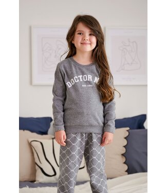 Doctor Nap Familie Pyjama voor kinderen Doctor Nap Grijs PDU.5243