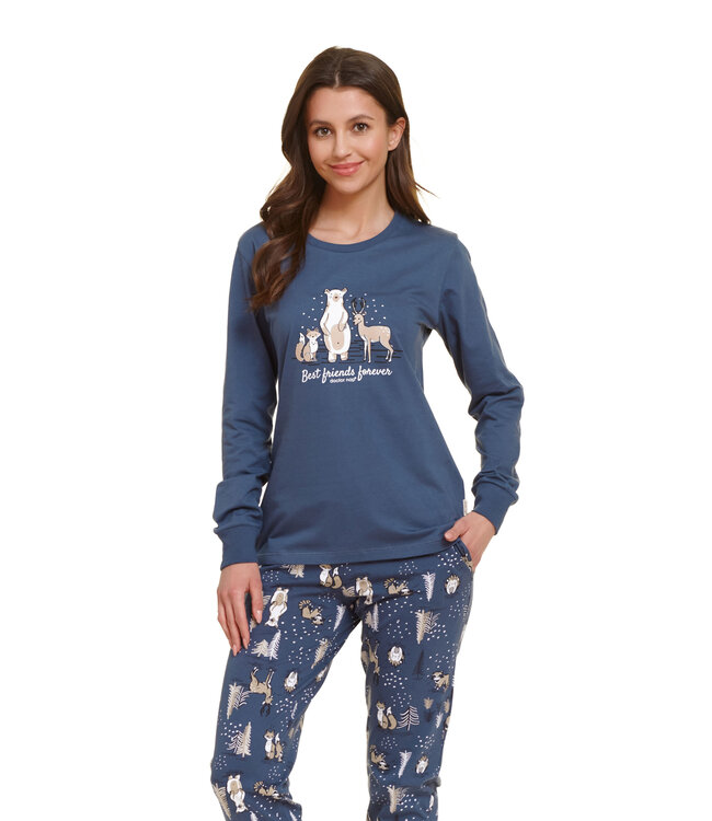 Doctor Nap Pyjama Best Friends Deep Blue PM.4340