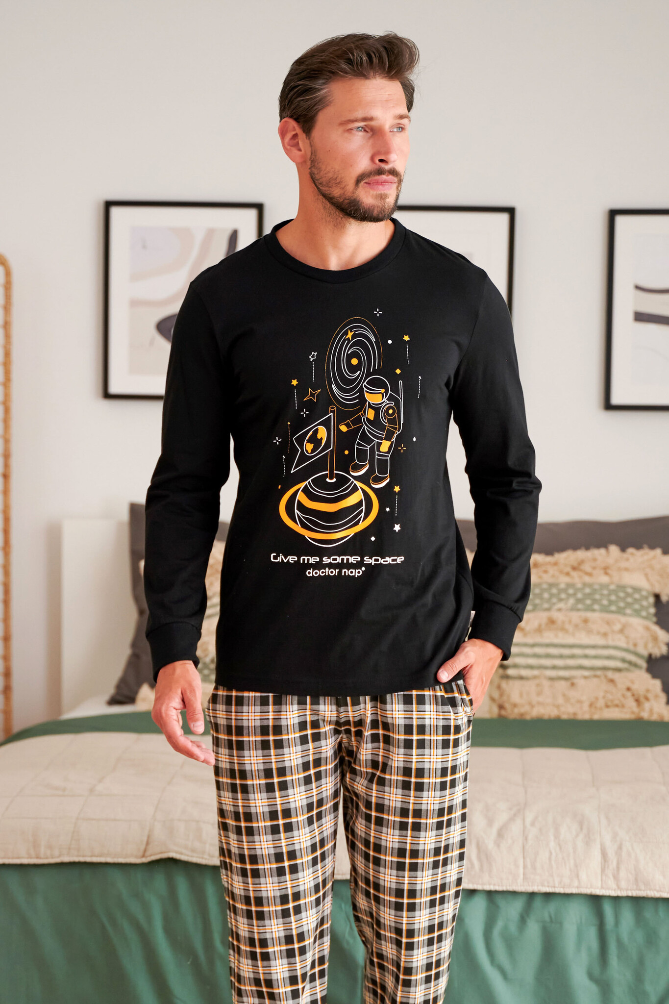 Zachte pyjama heren hotsell