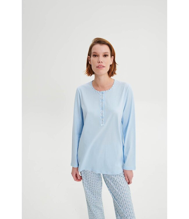 Vamp Pyjama Blue Silver 19481