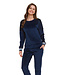 Doctor Nap Familie Pyjama voor mama Velours Navy PM.5219