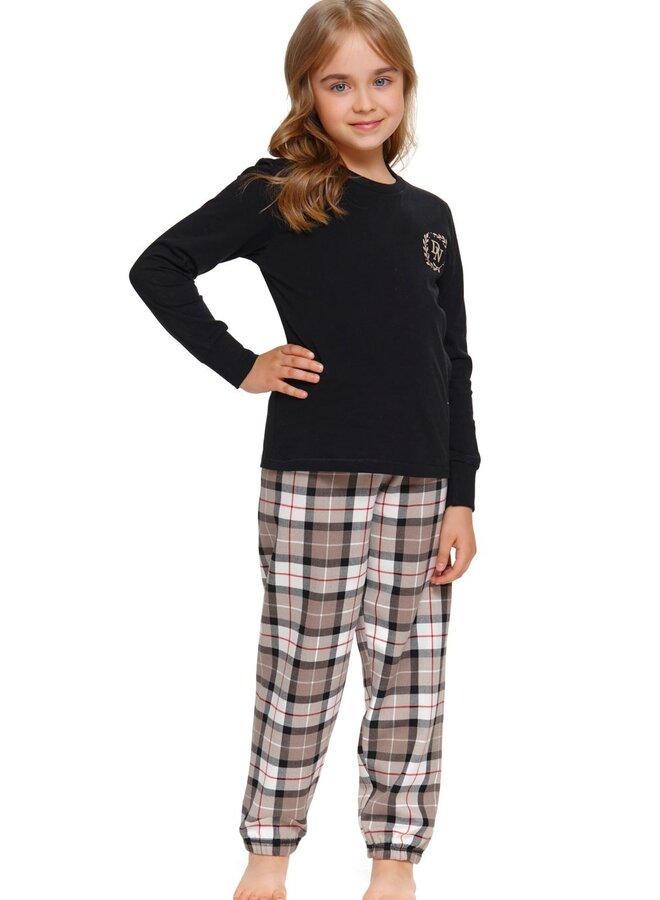 Familie Pyjama voor kinderen DN Zwart PDU.5214