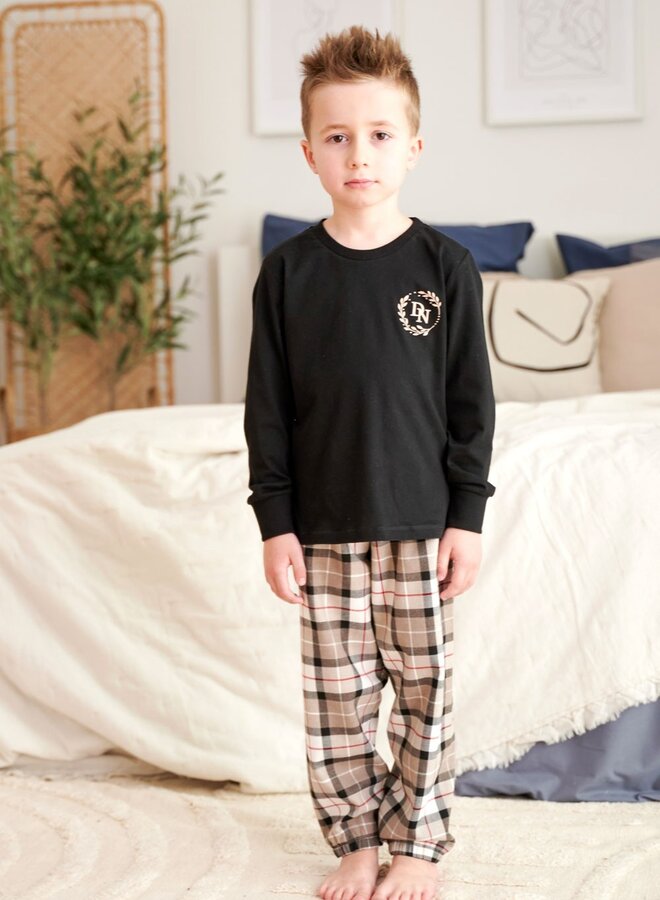 Familie Pyjama voor kinderen DN Zwart PDU.5214