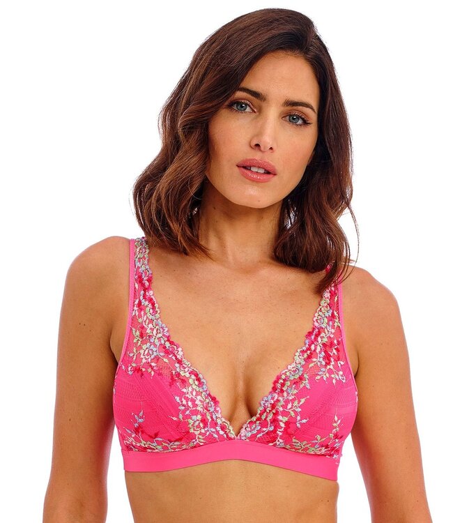 Wacoal ST-NW-BR - Embrace Lace - Hot Pink Multi - WA852191