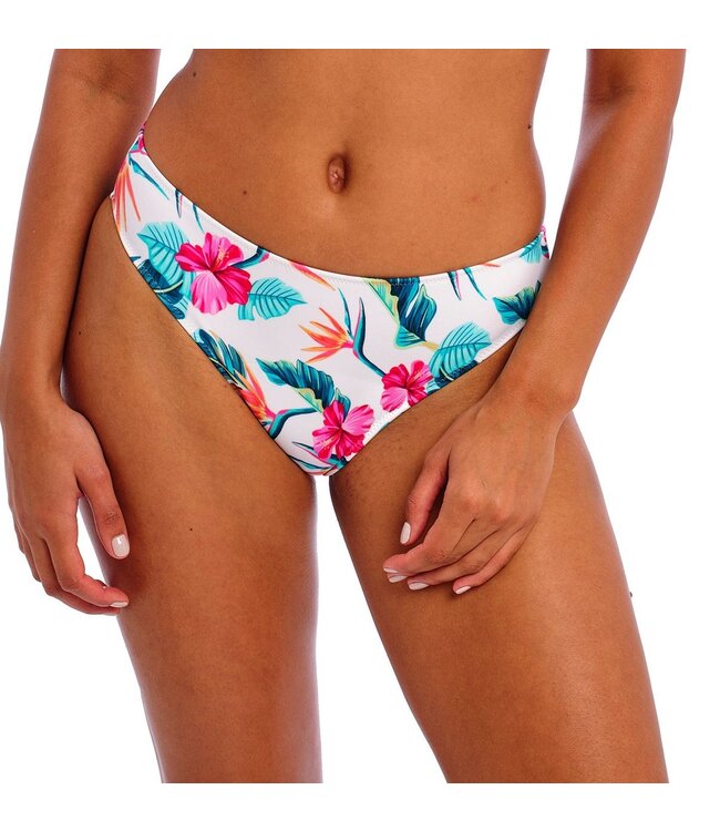 Freya Swim BS-NS - Palm Paradise - Wit - AS205070