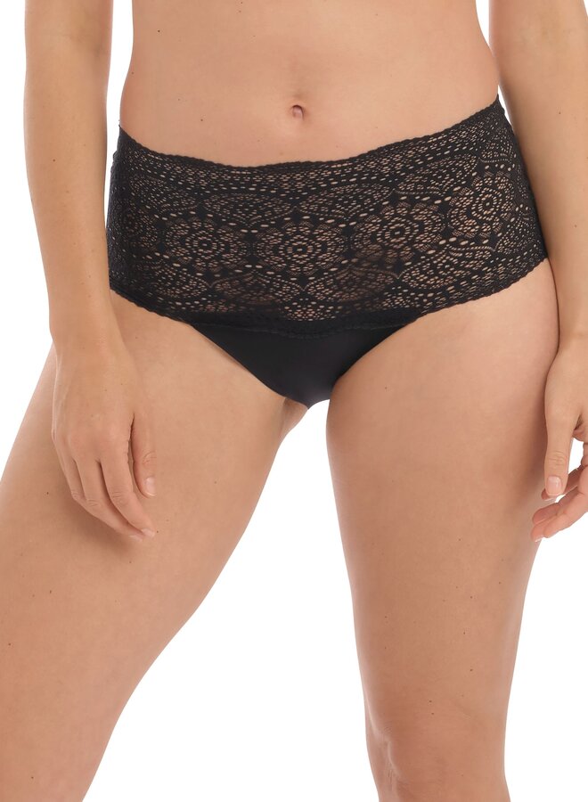 Hoge Slip Lace Ease Zwart FL2330