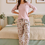 Pyjama Flowers Papaya PM.5252