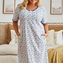 Nachthemdje Navy Bloom TB.5157