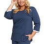 Pyjama Plus Size Deep Blue PB.7156