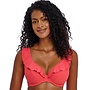 Bbikini Top Jewel Cove High Apex Plain Sunset  AS7230