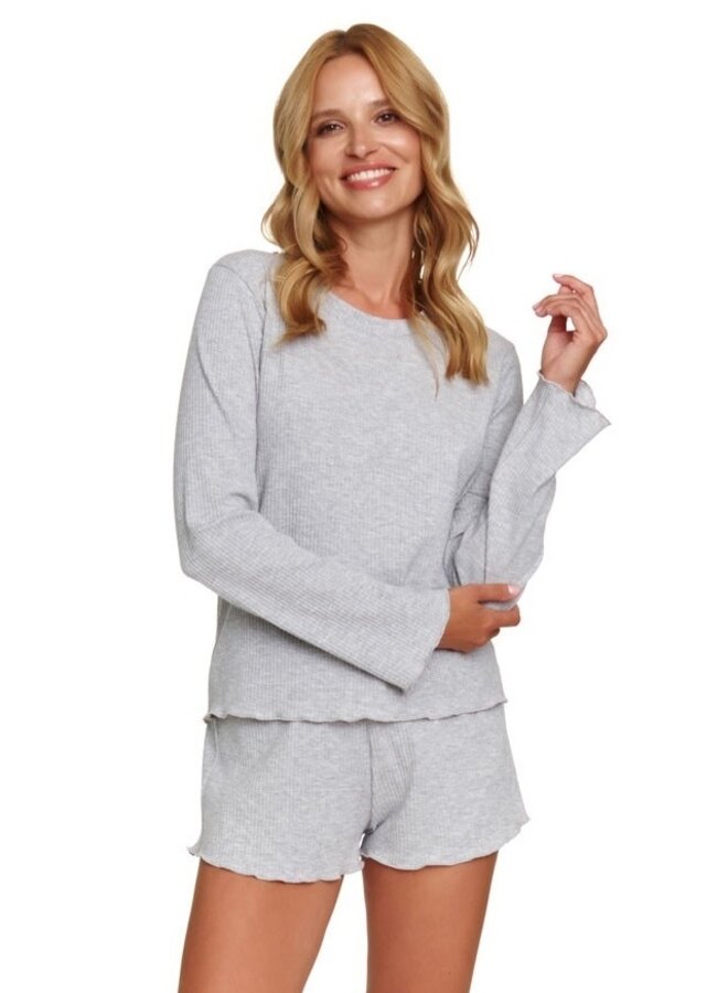 Pyjama Dames Kort Grey PM.7165