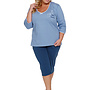 Pyjama Plus Size Sky Blue PB.7262