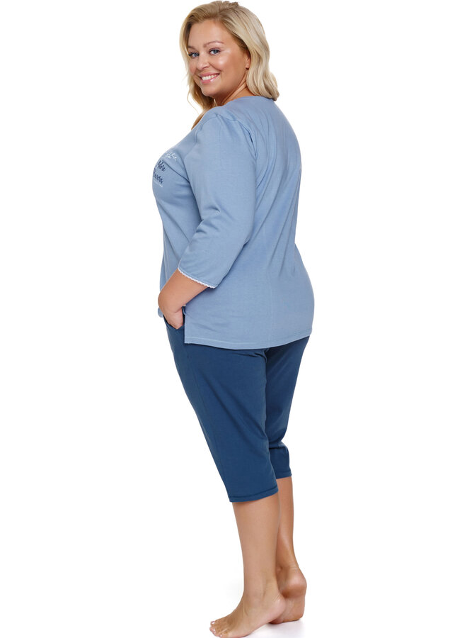 Pyjama Plus Size Sky Blue PB.7262
