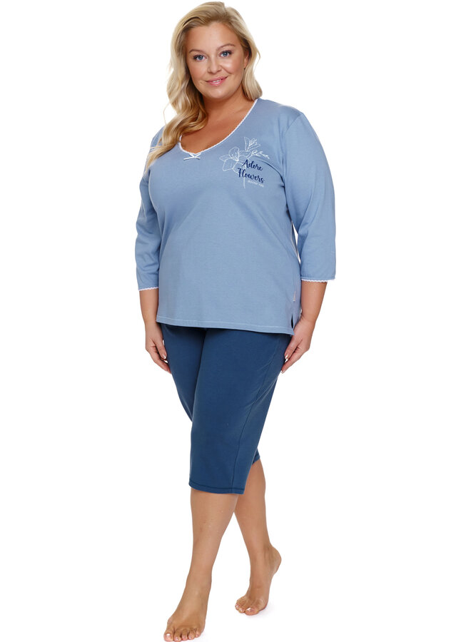 Pyjama Plus Size Sky Blue PB.7262