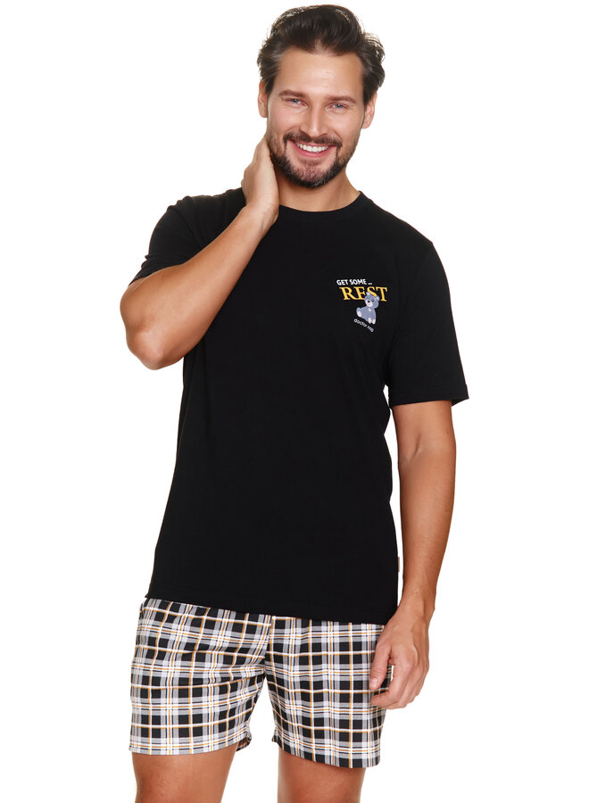 Pyjama voor heren Rust Zwart PMB.7231