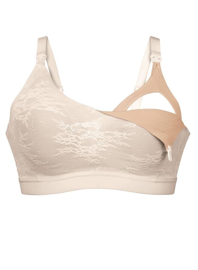 Essential Lace Voedingsbralette  zonder beugel Crystal 5057