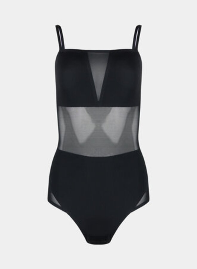Sheer & Sexy Body Zwart 18BO