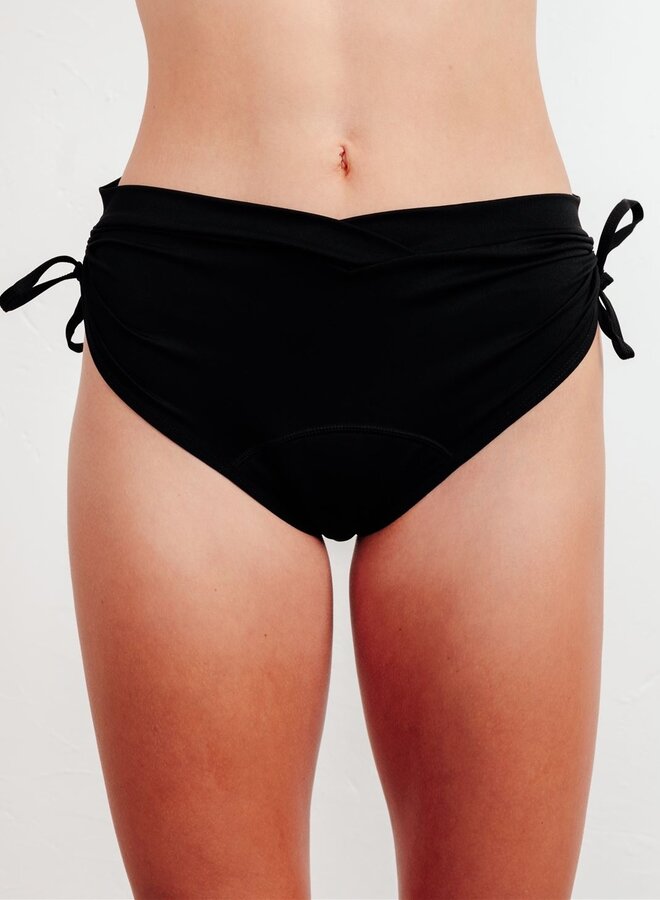 Menstruatie Bikini  Slip  Zoe 15 ml Zwart