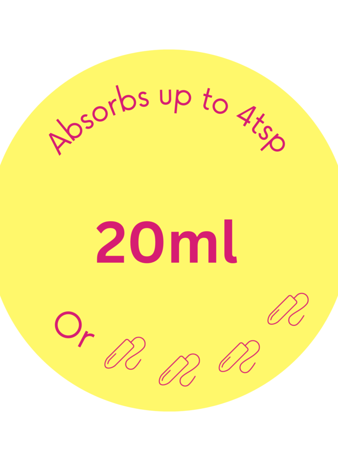 Menstruatie Slip Carla 20 ml Zwart