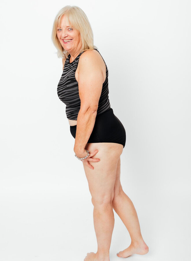 Menstruatie Slip Polly 25 ml Zwart