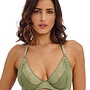 Sensu Lace Plunge Bh  Silk Green WE601202