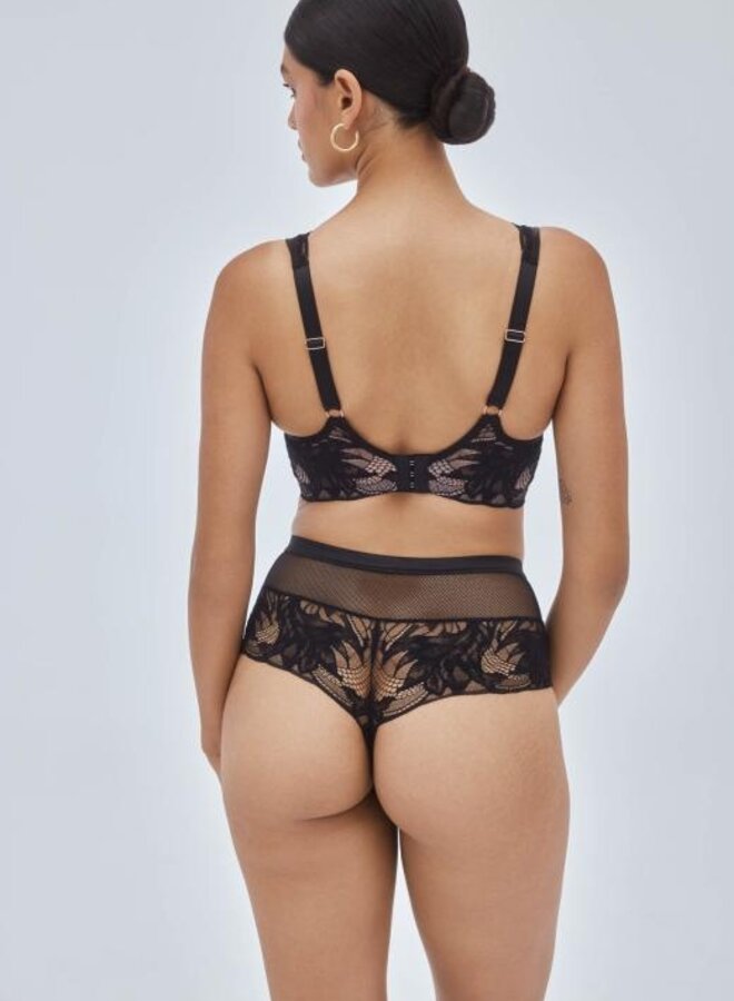 Boudoir Bralette Zwart M