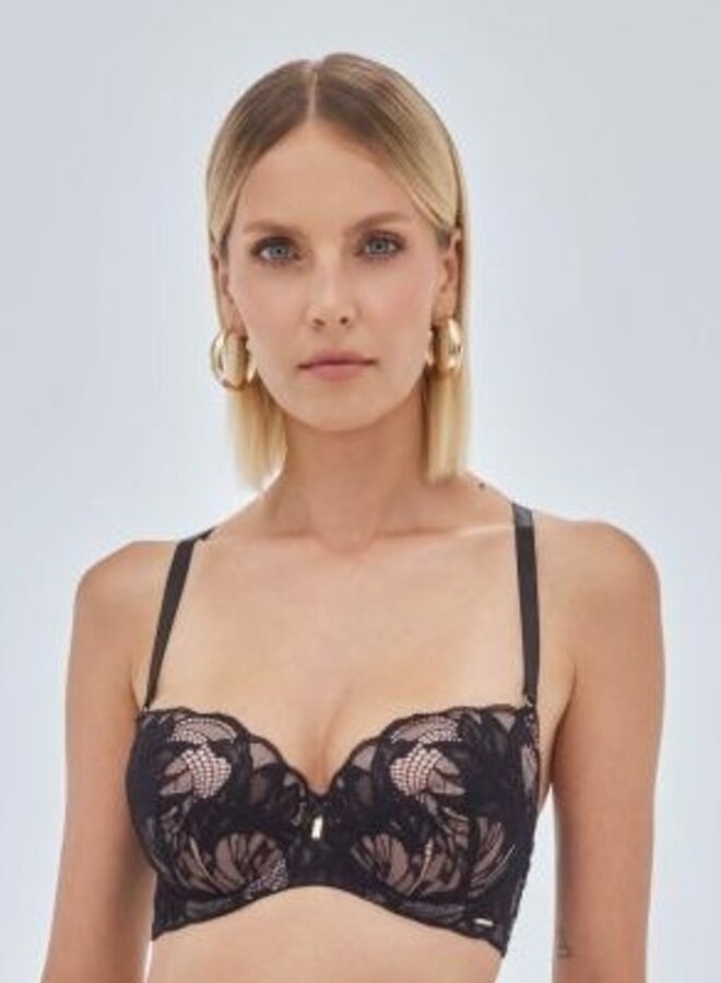 Boudoir Push-up Bh Zwart