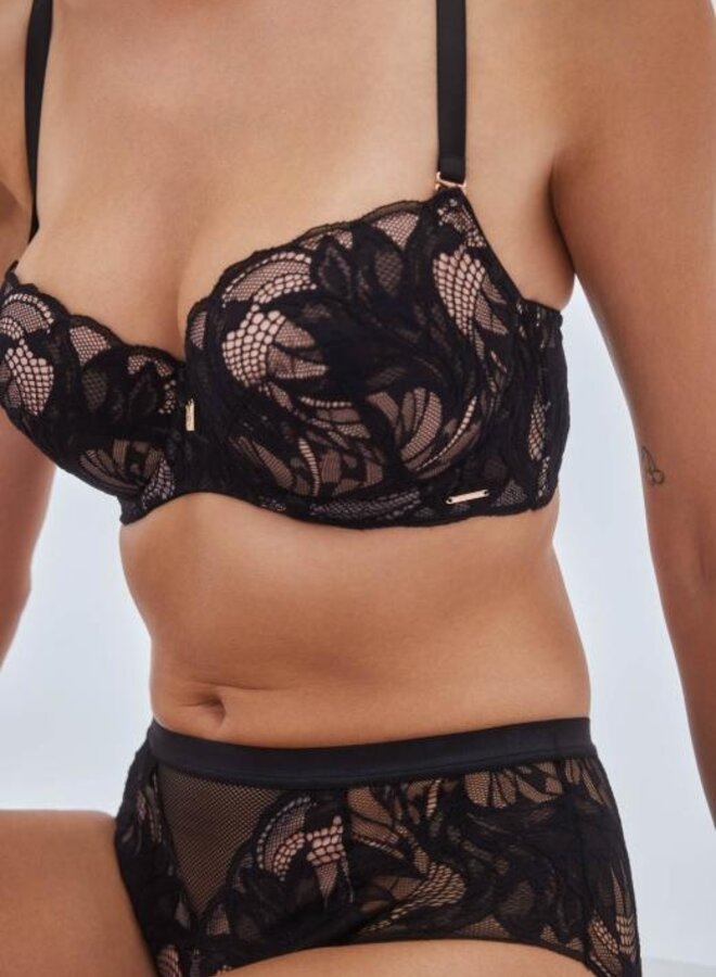 Boudoir Push-up Bh Zwart