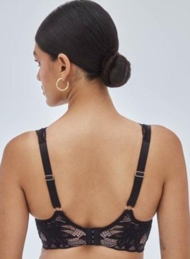 Boudoir Bralette Zwart M