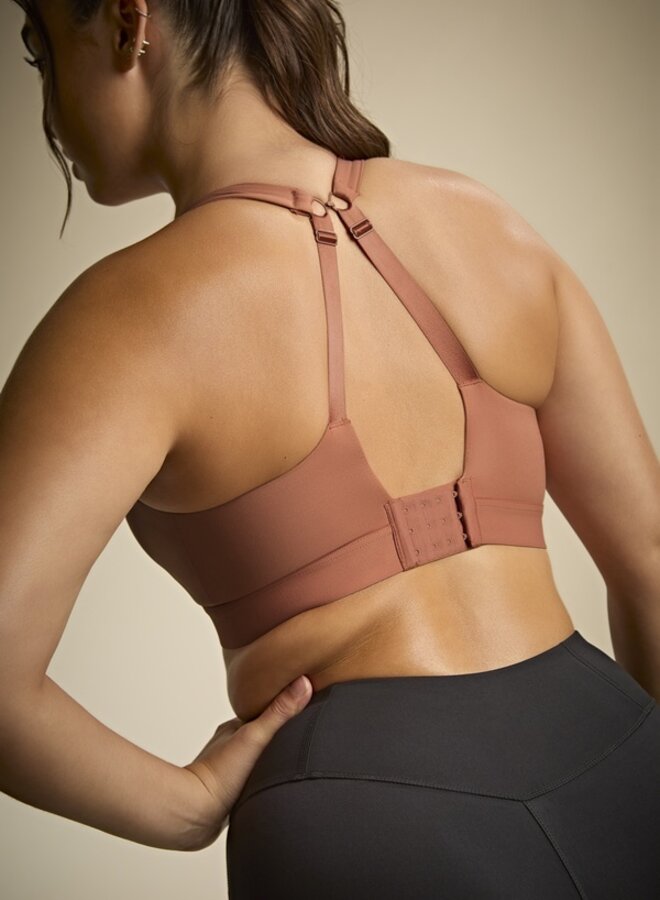 Niet-Voorgevormde Sport Bh met beugel Ultra Perform Endurance Sienna 5022