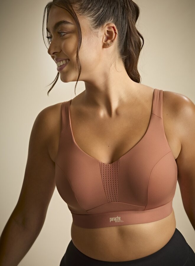 Niet-Voorgevormde Sport Bh met beugel Ultra Perform Endurance Sienna 5022