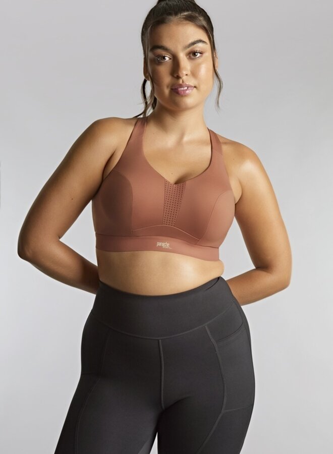 Niet-Voorgevormde Sport Bh met beugel Ultra Perform Endurance Sienna 5022