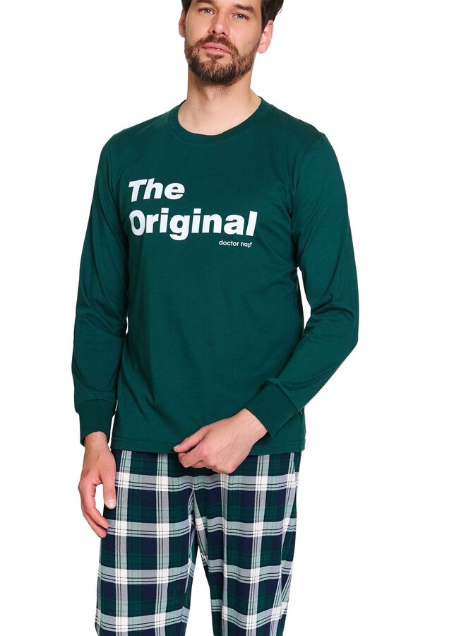 Familie Pyjama voor papa  Emerald PMB.7341