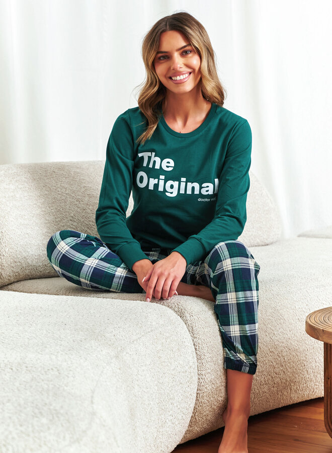 Familie Pyjama voor mama Emerald PM.7340