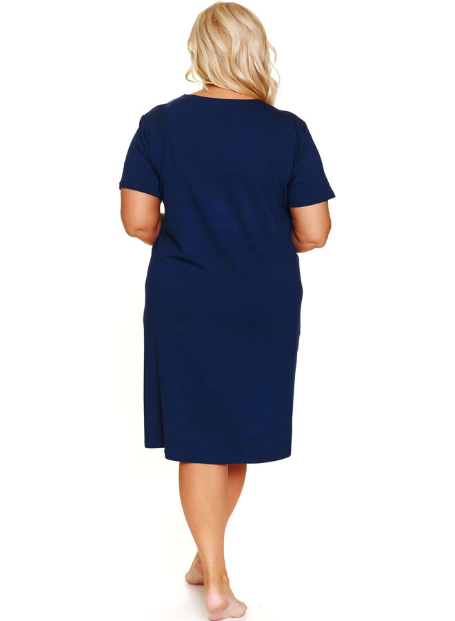 Nachthemdje Plus Size Navy TB.7329
