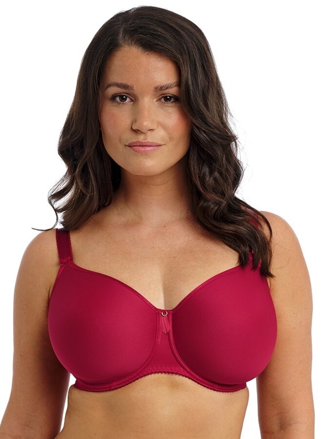 Rebecca Essentials T-Shirt Spacer Bh Red - FL101310