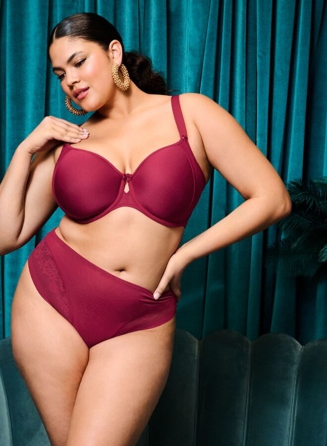 Nerina Spacer T-Shirt Bh Rouge EL302710