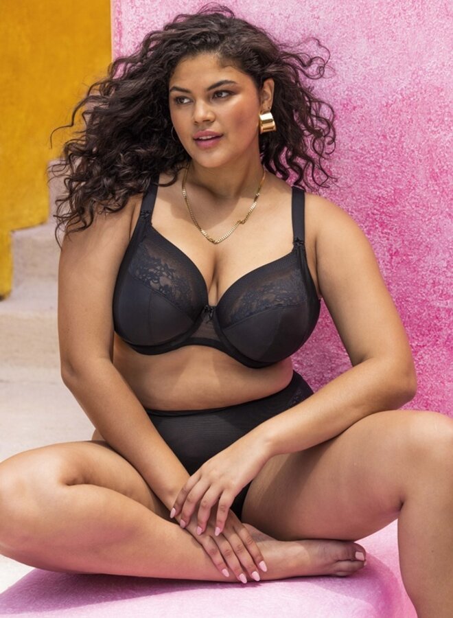 Nerina Plunge Bh Zwart EL302734
