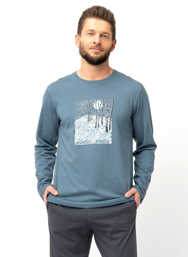 Pyjama voor heren Grijs MNS 627