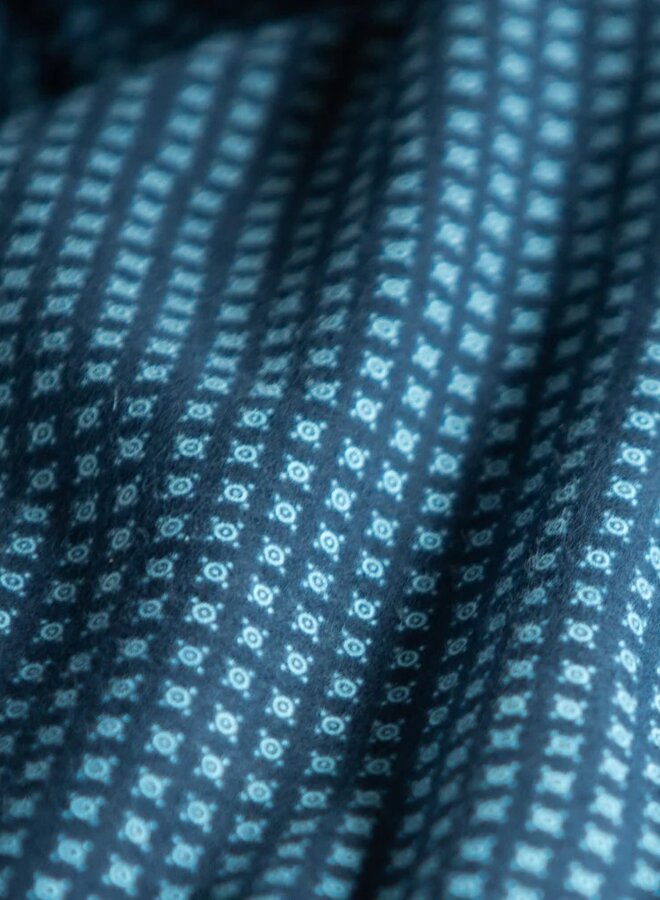 Pyjama voor heren Flanel Blauw MNS 815