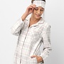 Nachthemd Flanel Grijs LND 401
